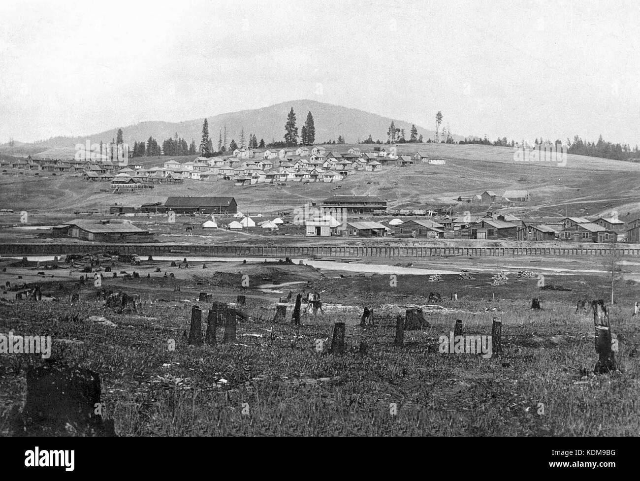 Potlatch, Idaho (1906 Stock Photo Alamy