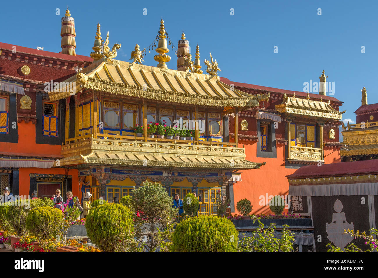 Jokhang Temple, Lhasa, Tibet, China Stock Photo