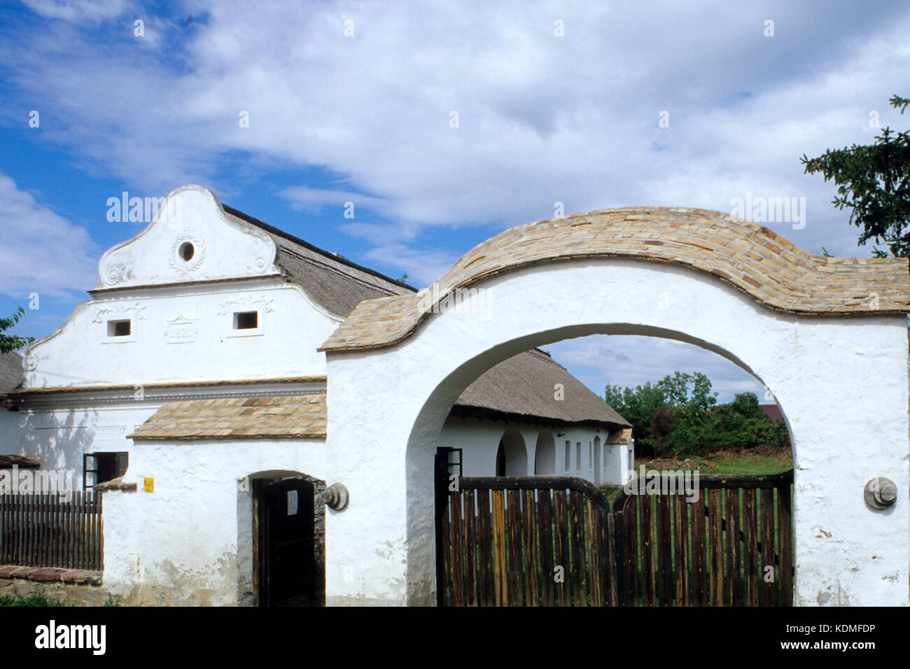 Ungarn, Balaton, Kˆvagoˆrs im Kalbecken, Museum Stock Photo