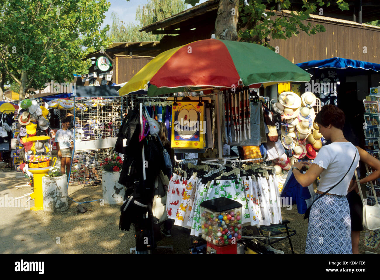 Ungarn, Balaton, Balatonf¸red, an der Seepromenade Stock Photo