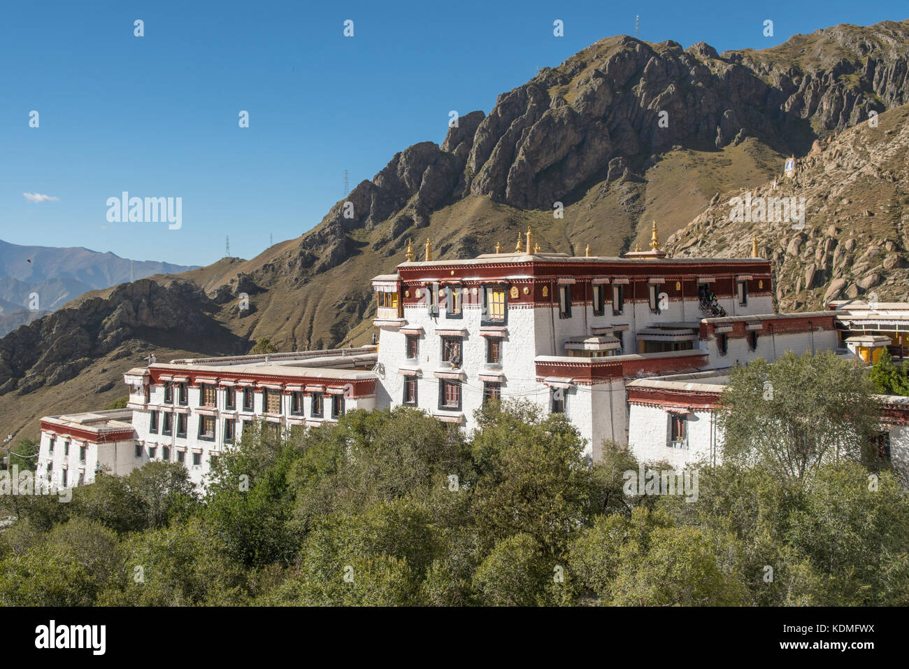 Drepung Monastery, near Lhasa, Tibet, China Stock Photo