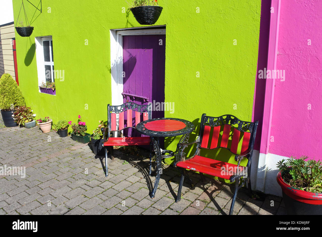 Street Furniture, Ardgroom, Ireland - john gollop Stock Photo