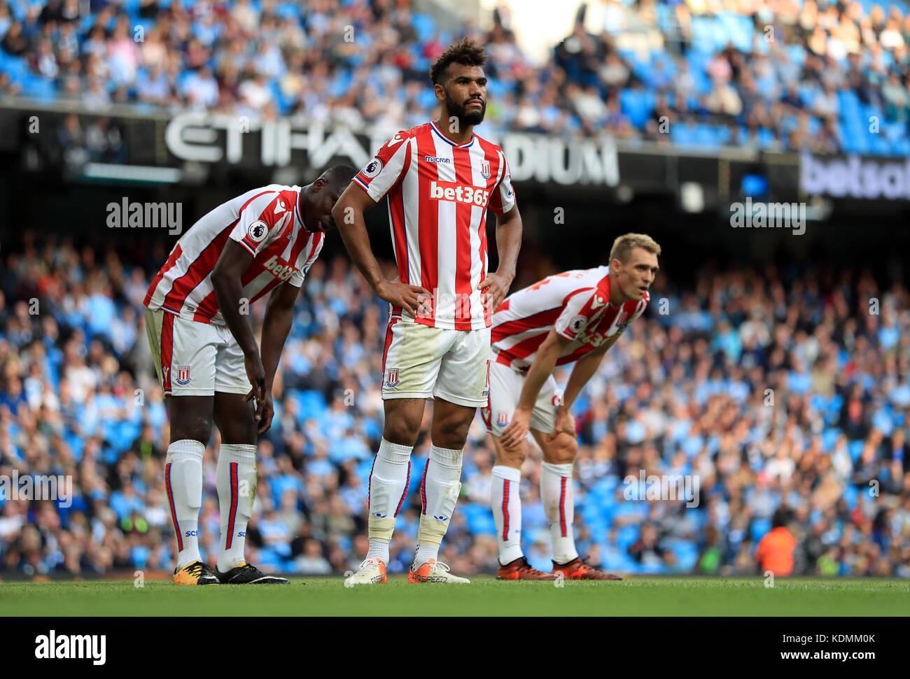 Stoke City S Eric Maxim Choupo Moting Darren Fletcher Right And Stock Photo Alamy Stoke City S Eric Maxim Choupo Moting Darren Fletcher Right And Stock Photo Alamy