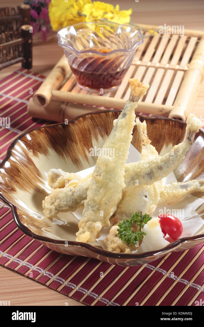 deep fried fish Stock Photo - Alamy