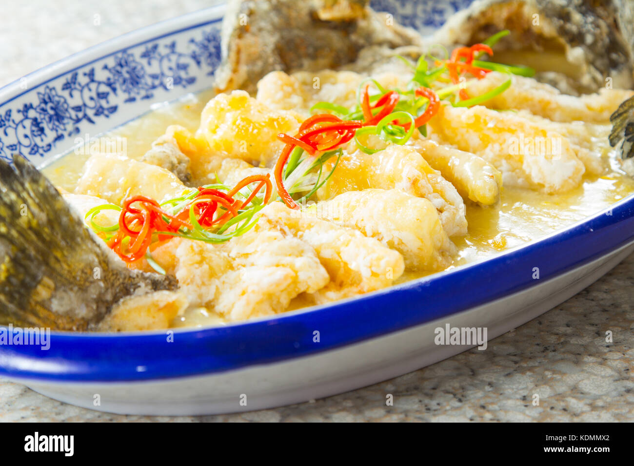 deep fried fish Stock Photo - Alamy