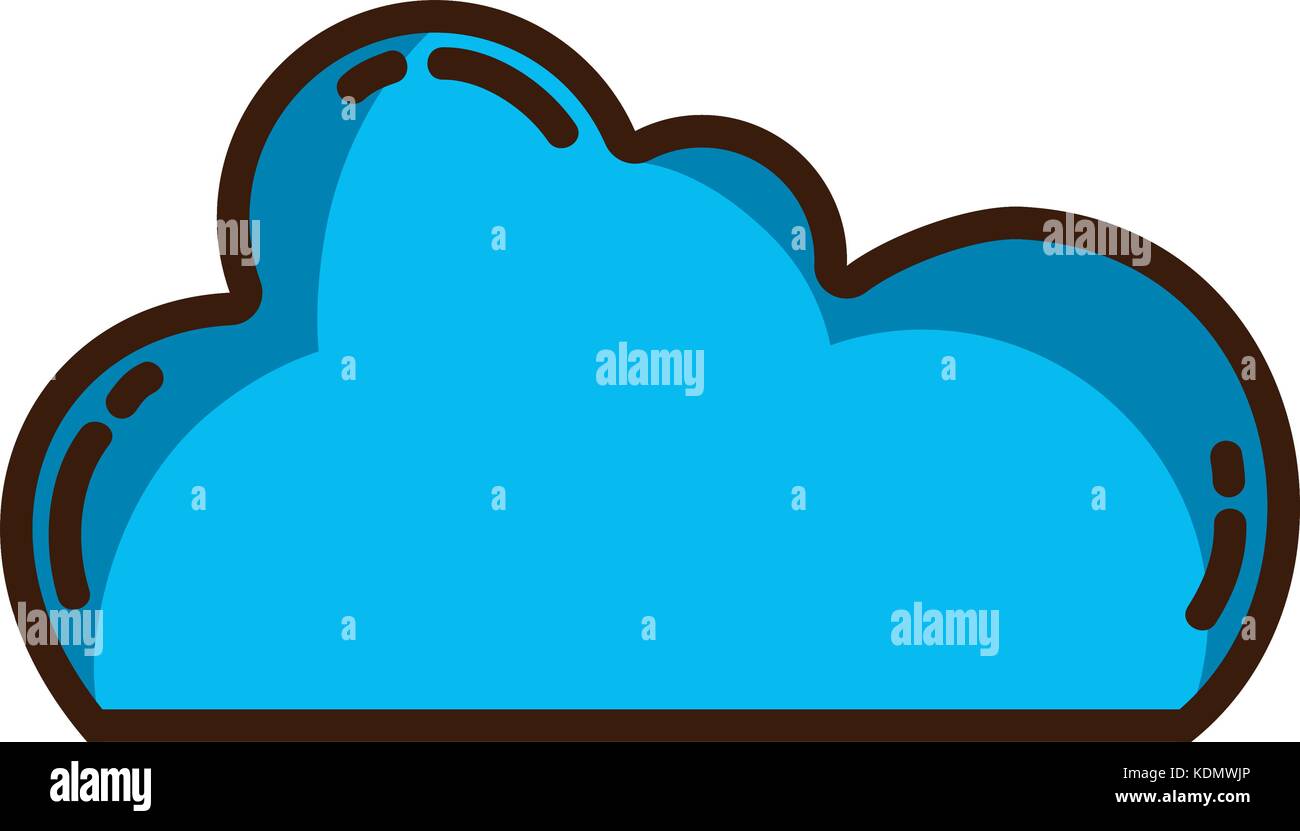 color cloud data network server connection Stock Vector Image & Art - Alamy