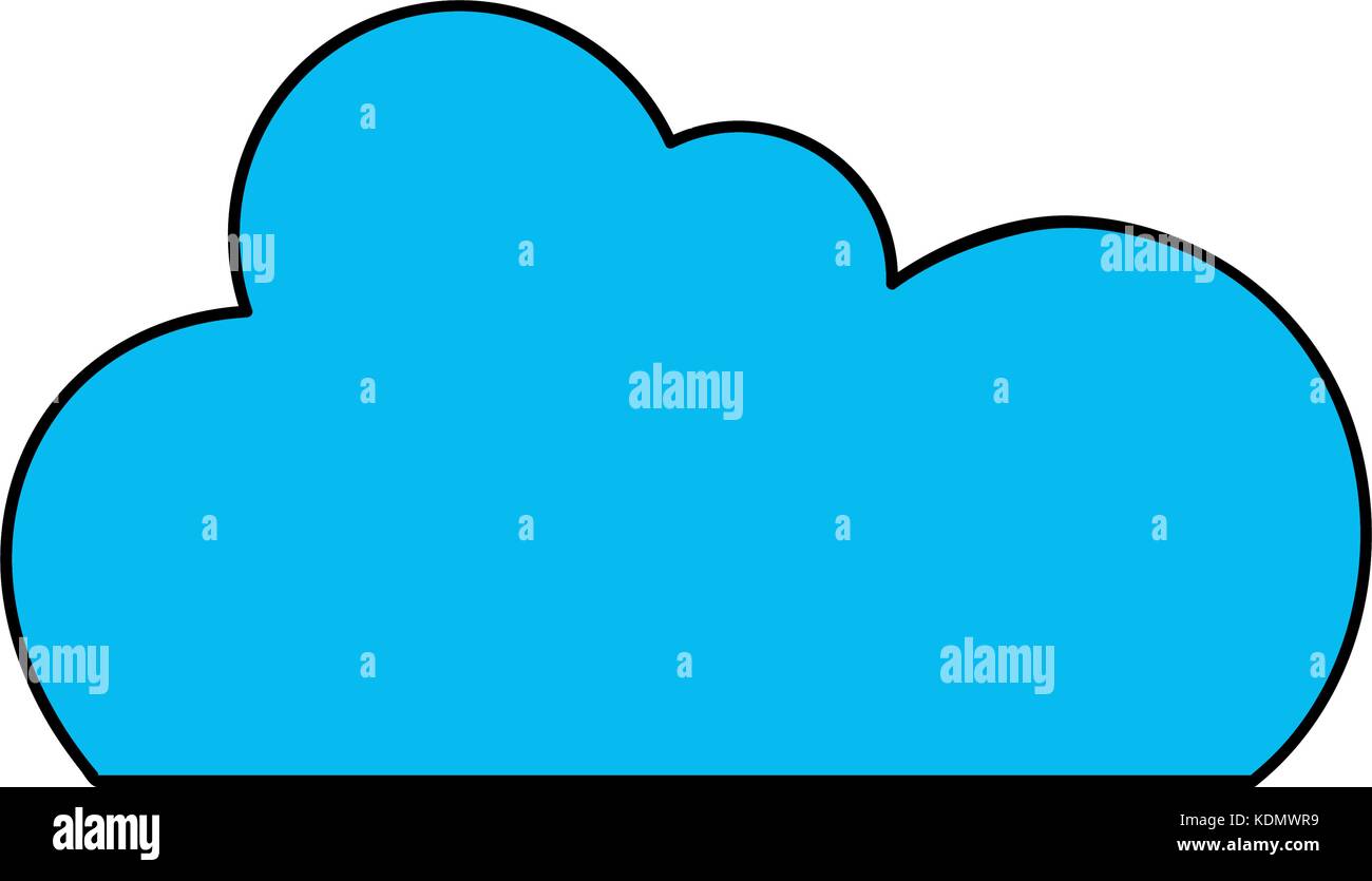 color cloud data network server connection Stock Vector Image & Art - Alamy