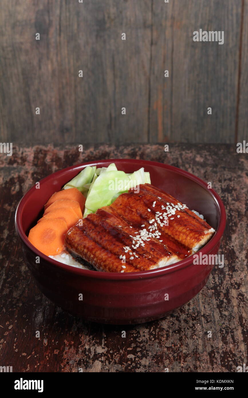 grilled eel cuisine Stock Photo Alamy