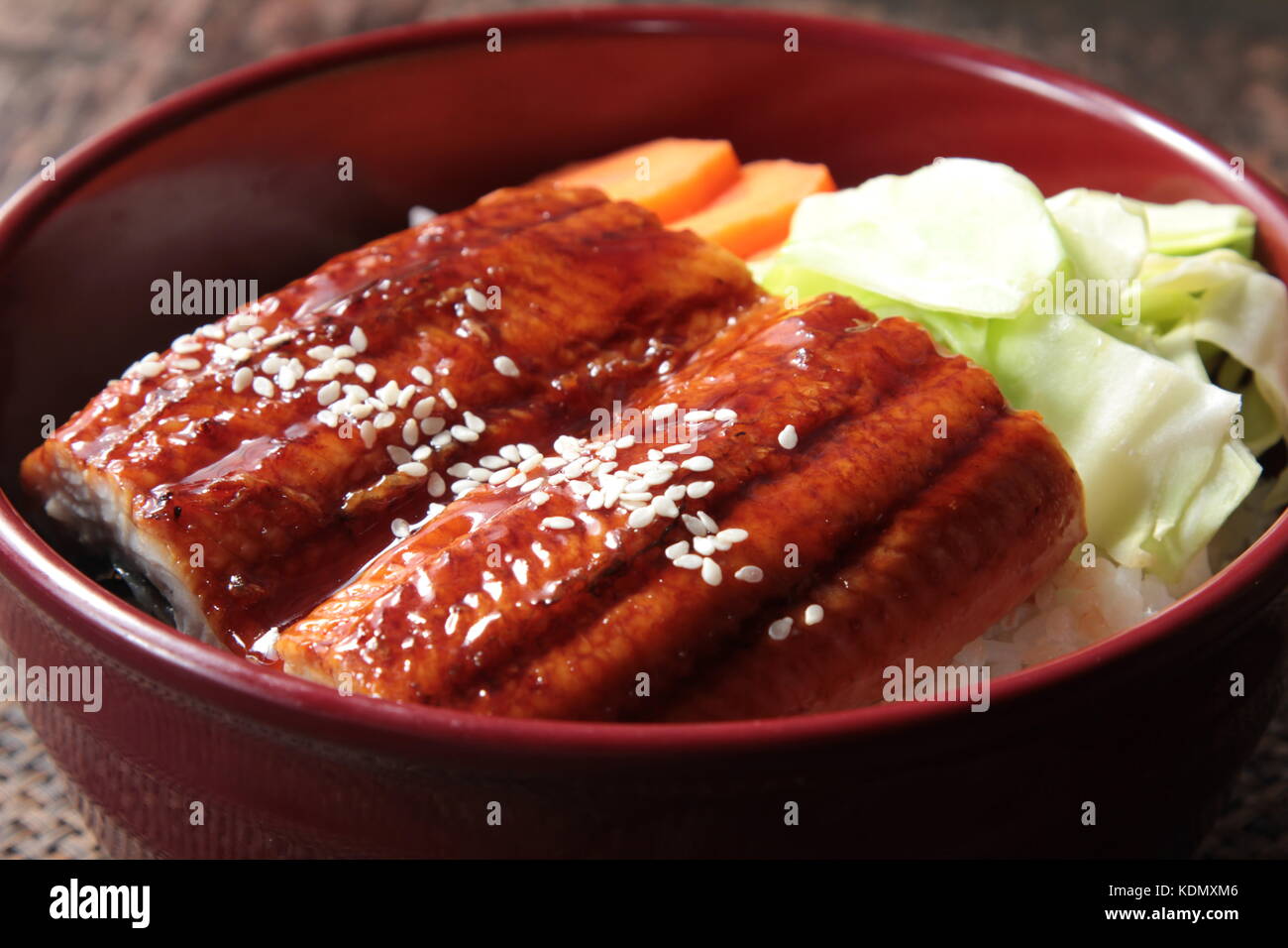grilled eel cuisine Stock Photo Alamy