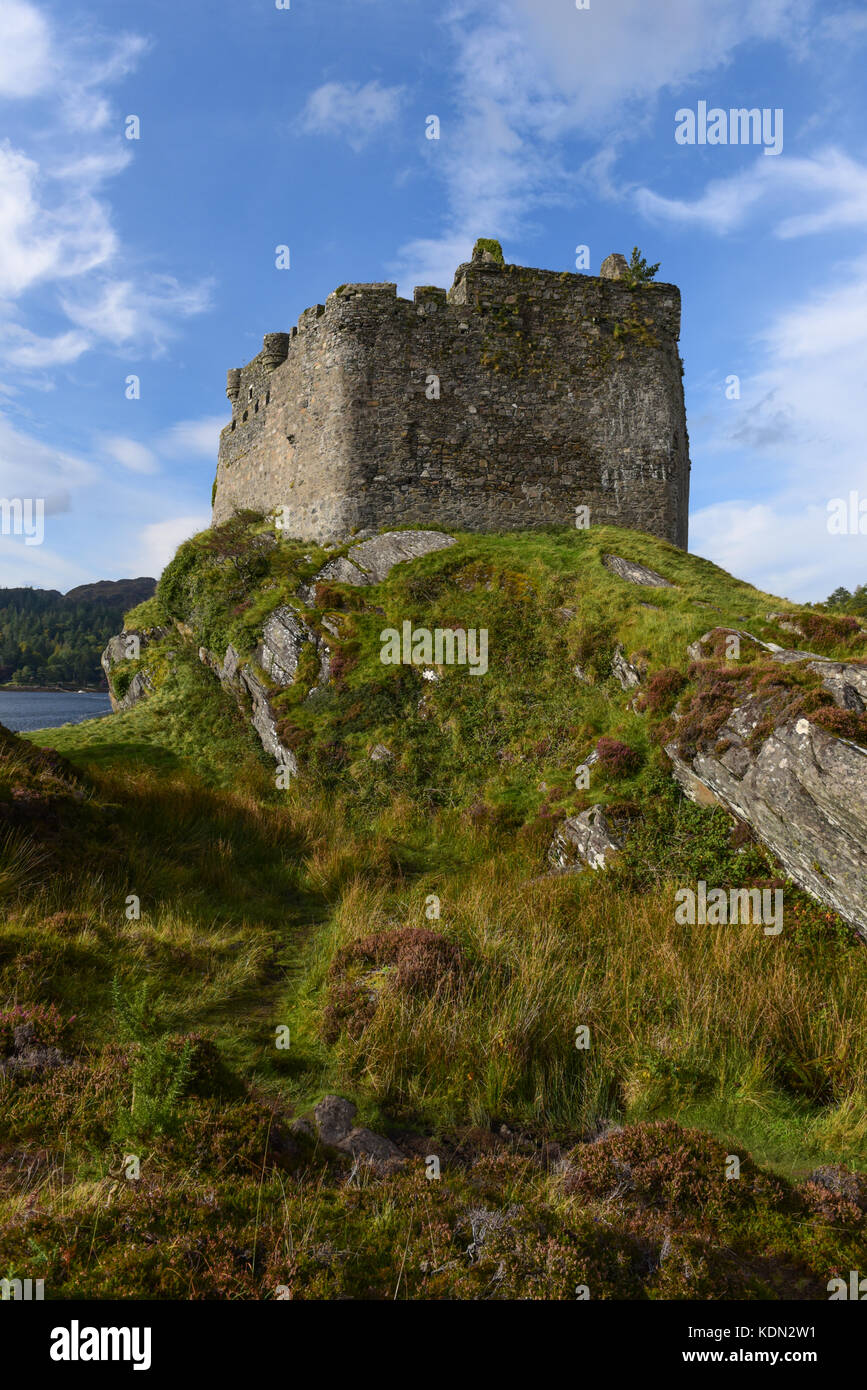 Castle Tioram Loch Moidart Argyll Scotland Stock Photo Alamy