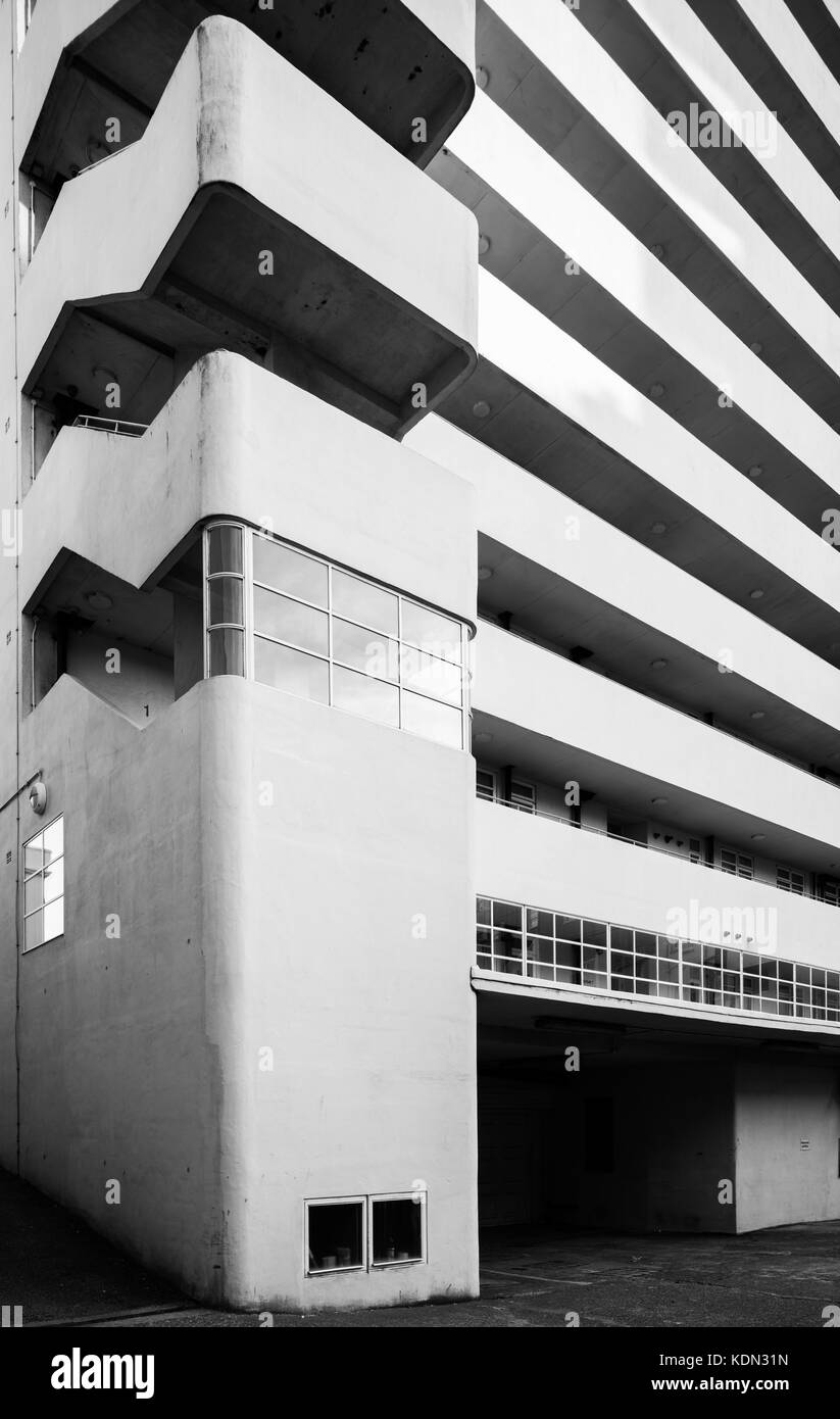 Embassy Court Wells Coates Modernist / Art Deco Masterpiece in Brighton Stock Photo