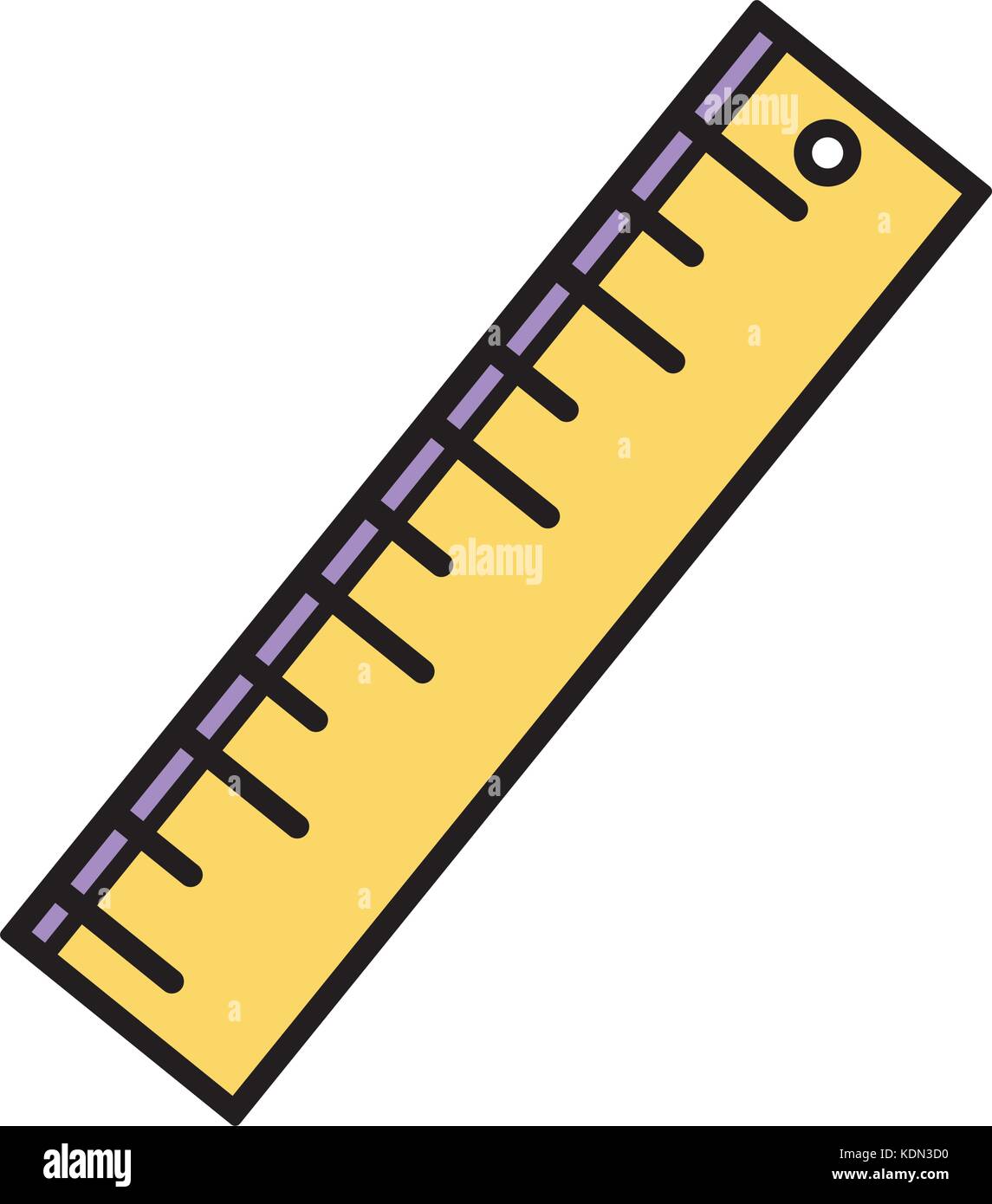 ruler design to school tool education Stock Vector Image & Art Alamy