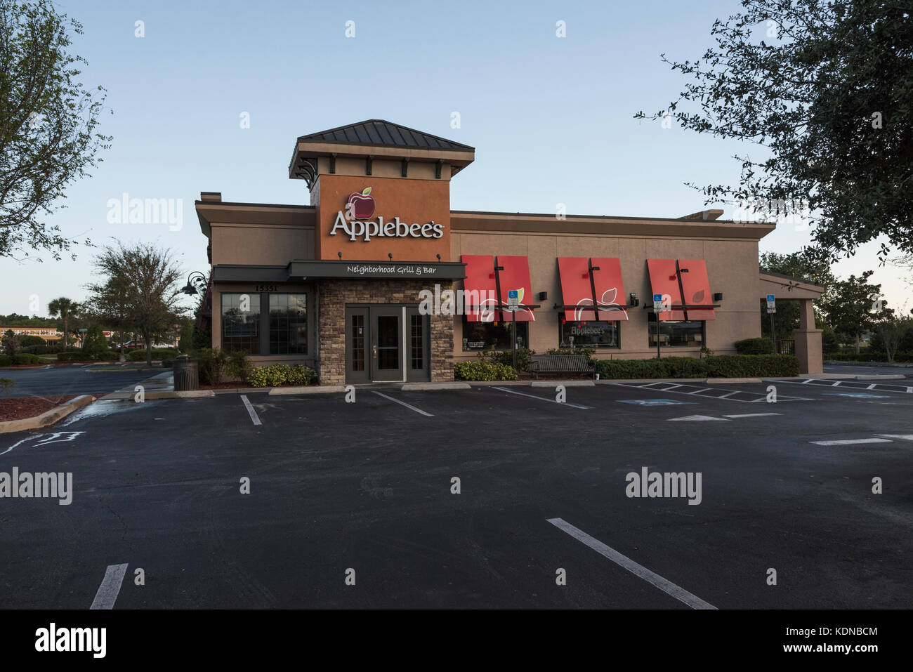 Applebees Restaurant located in Eustis, Florida USA Stock Photo