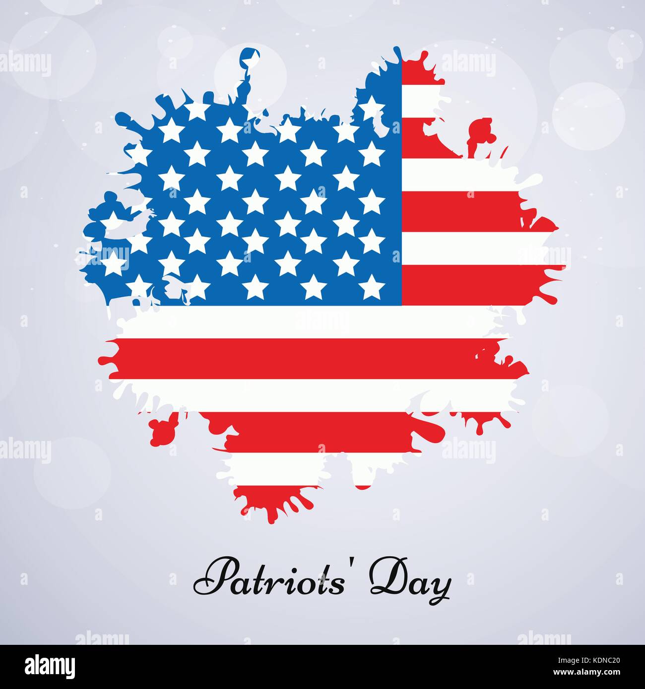 illustration of Patriots’ Day background Stock Vector Image & Art - Alamy