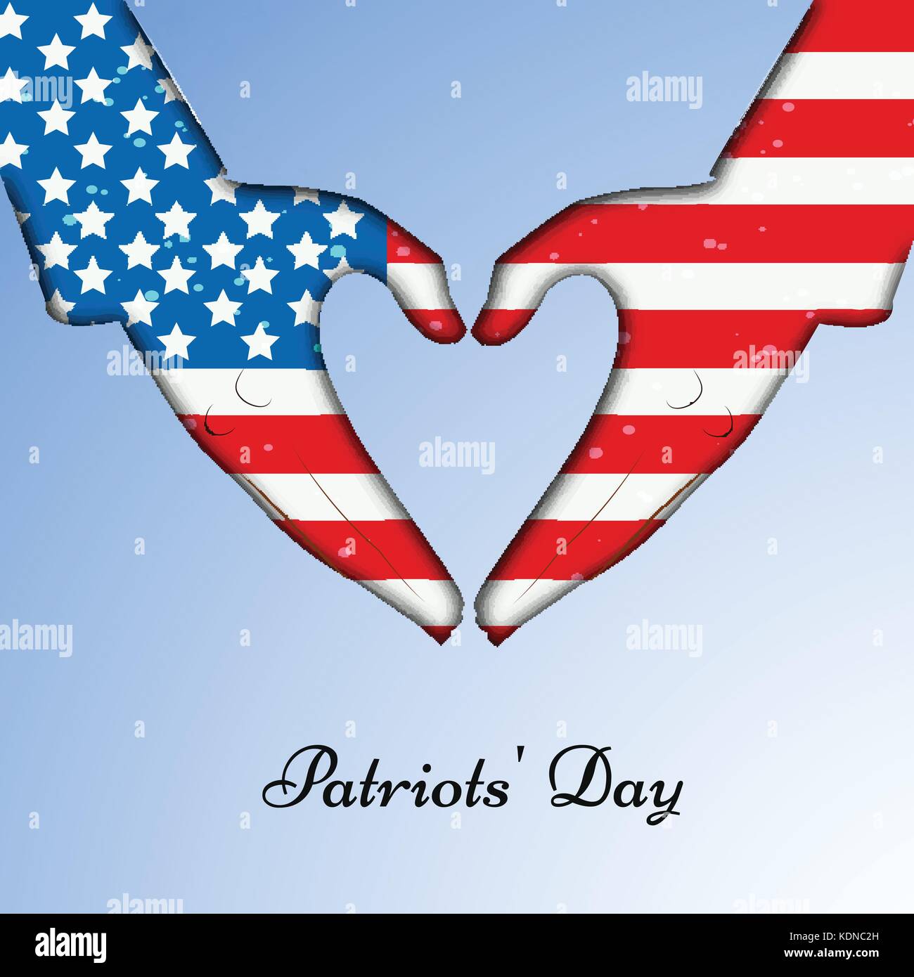 illustration of Patriots’ Day background Stock Vector Image & Art - Alamy