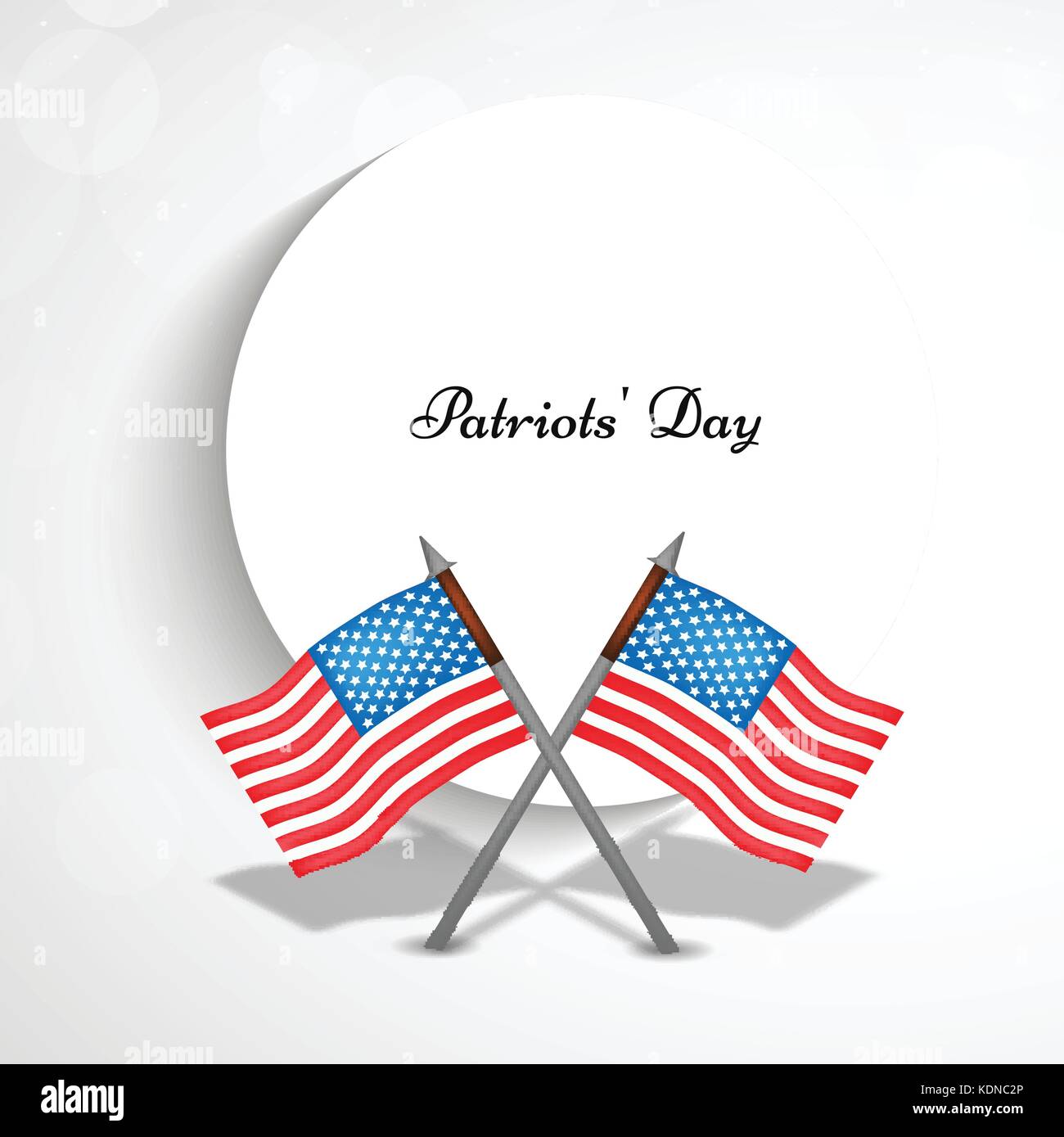 illustration of Patriots' Day background Stock Vector Image &amp; Art - Alamy