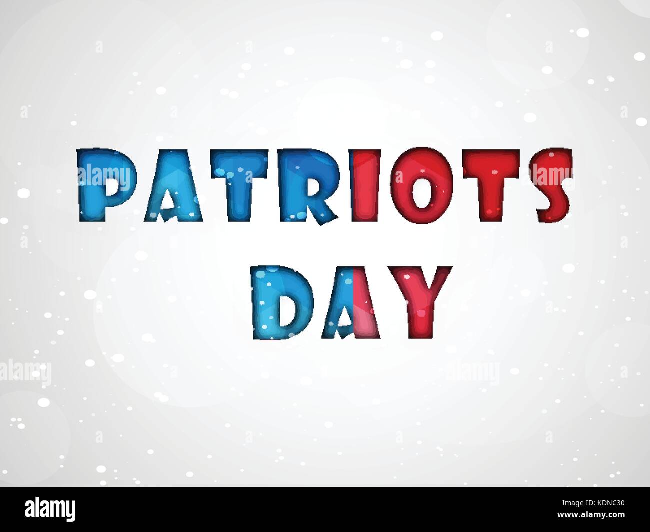 illustration of Patriots’ Day background Stock Vector Image & Art - Alamy