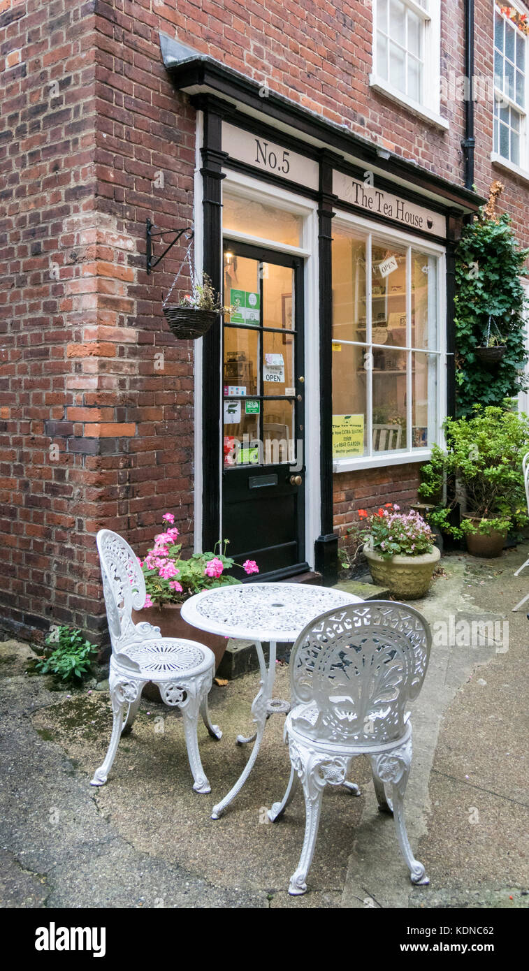 Tea Rooms In Wrights Court Elm Hill Norwich Norfolk Uk