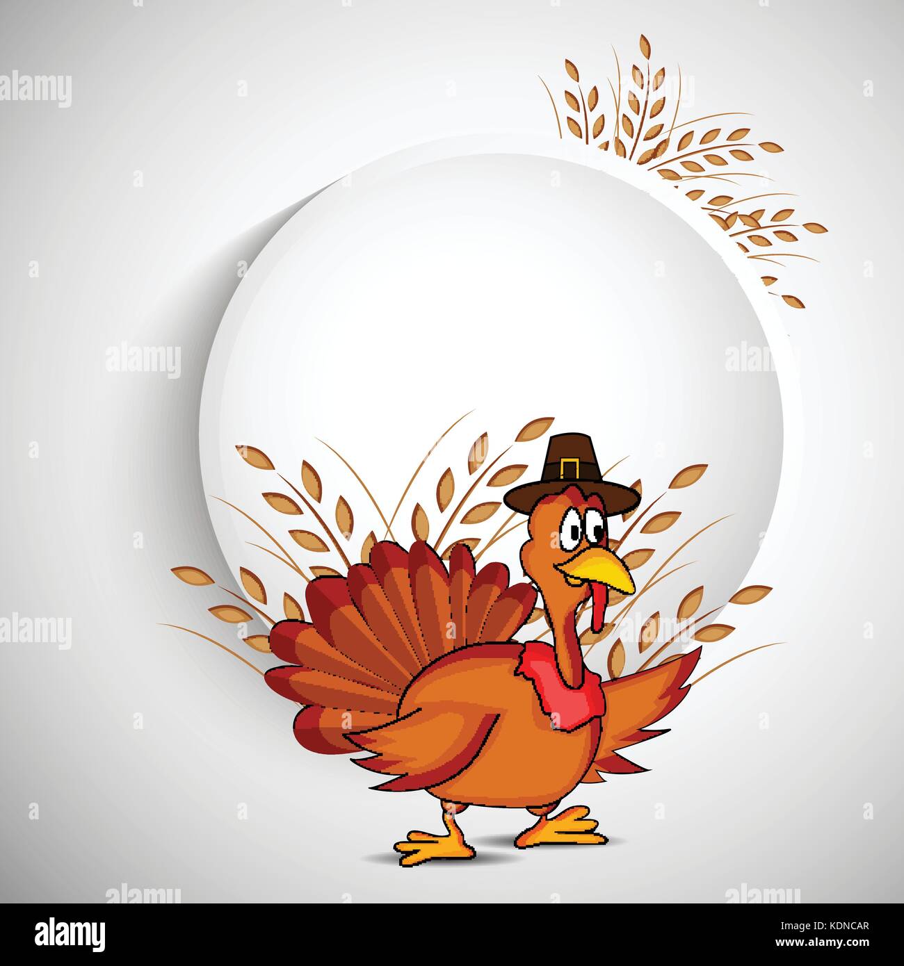 illustration of elements of thanksgiving background Stock Vector Image ...