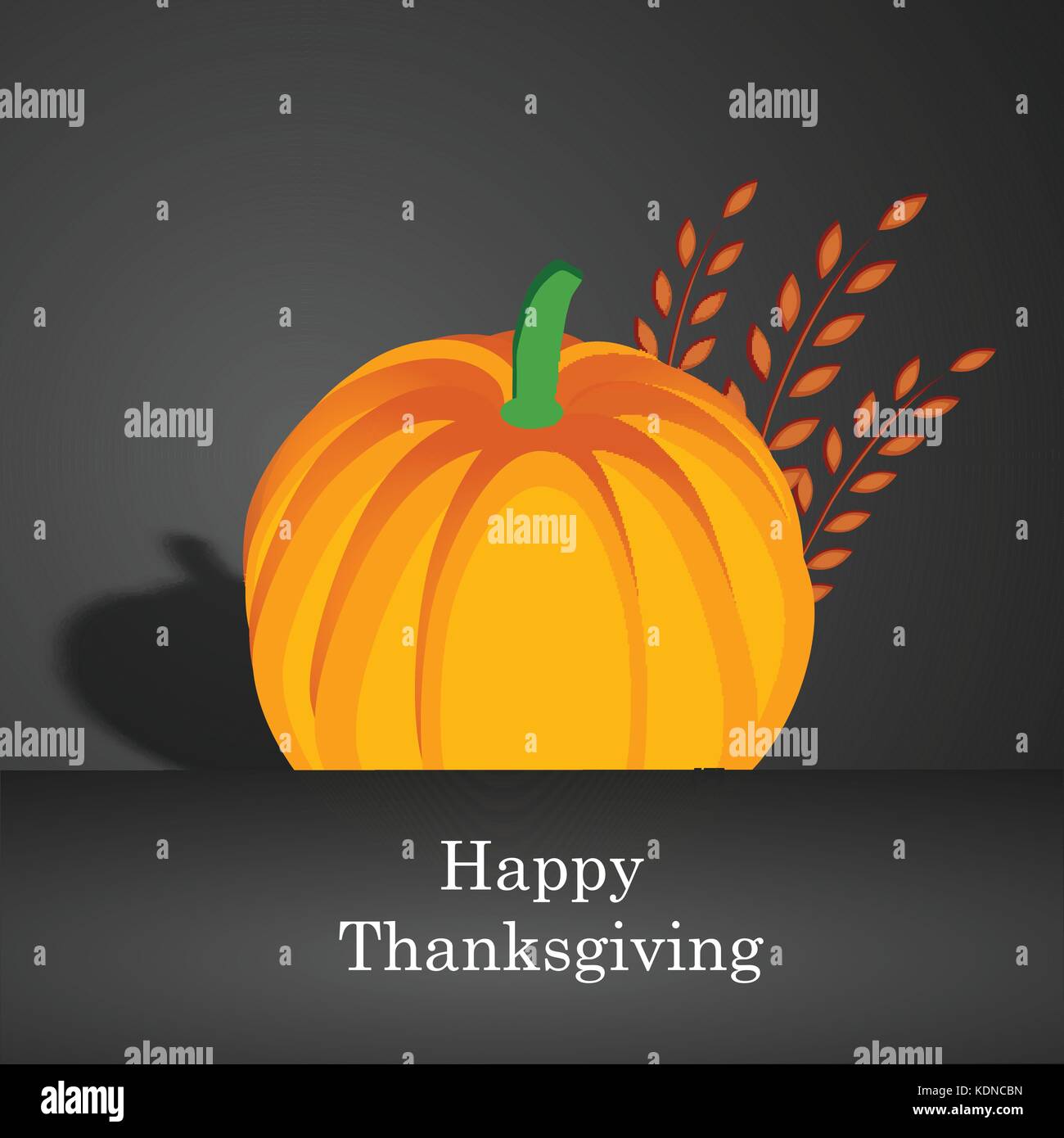 illustration of elements of thanksgiving background Stock Vector Image ...