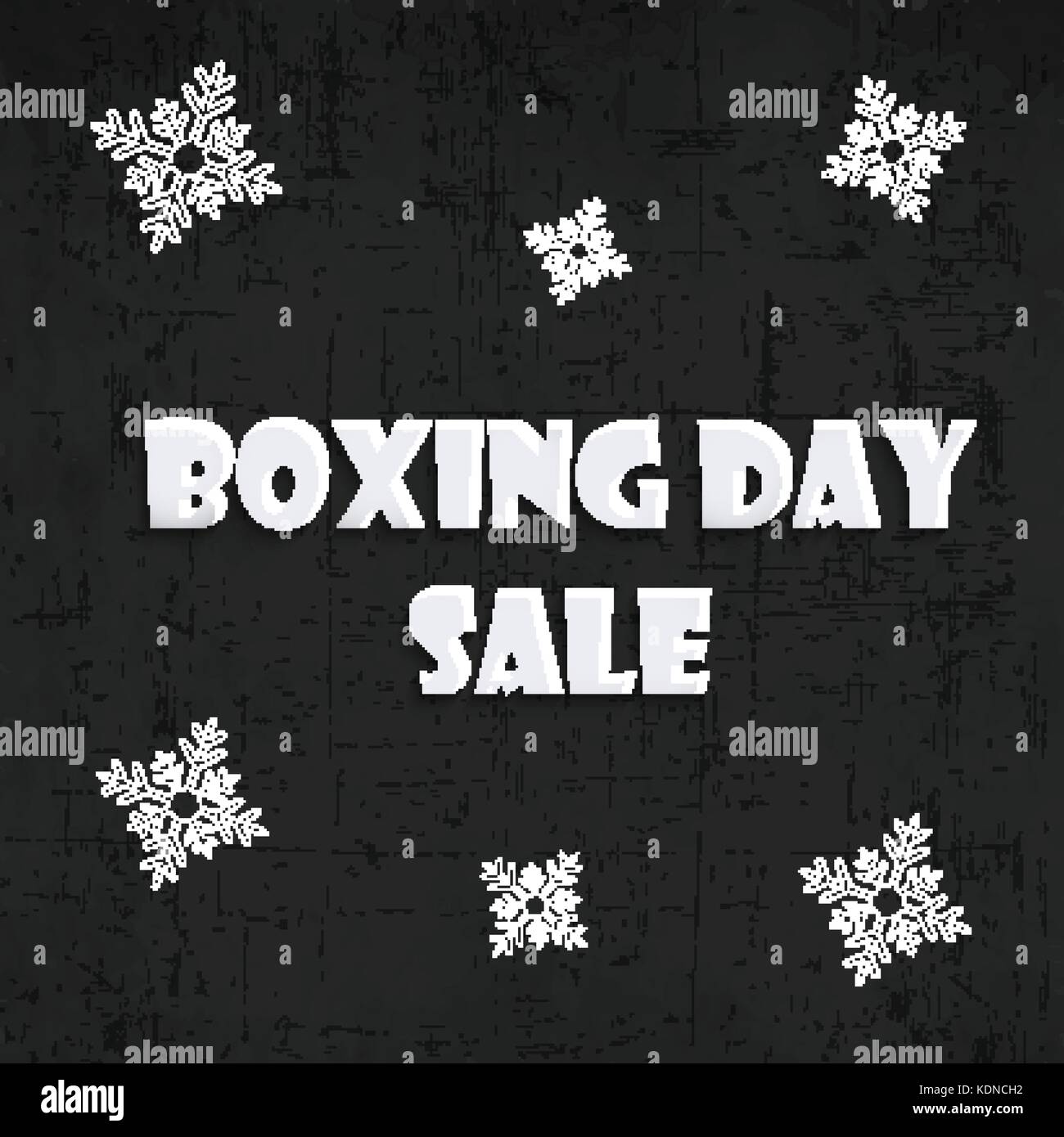 illustration of elements of Boxing Day Background Stock Vector Image