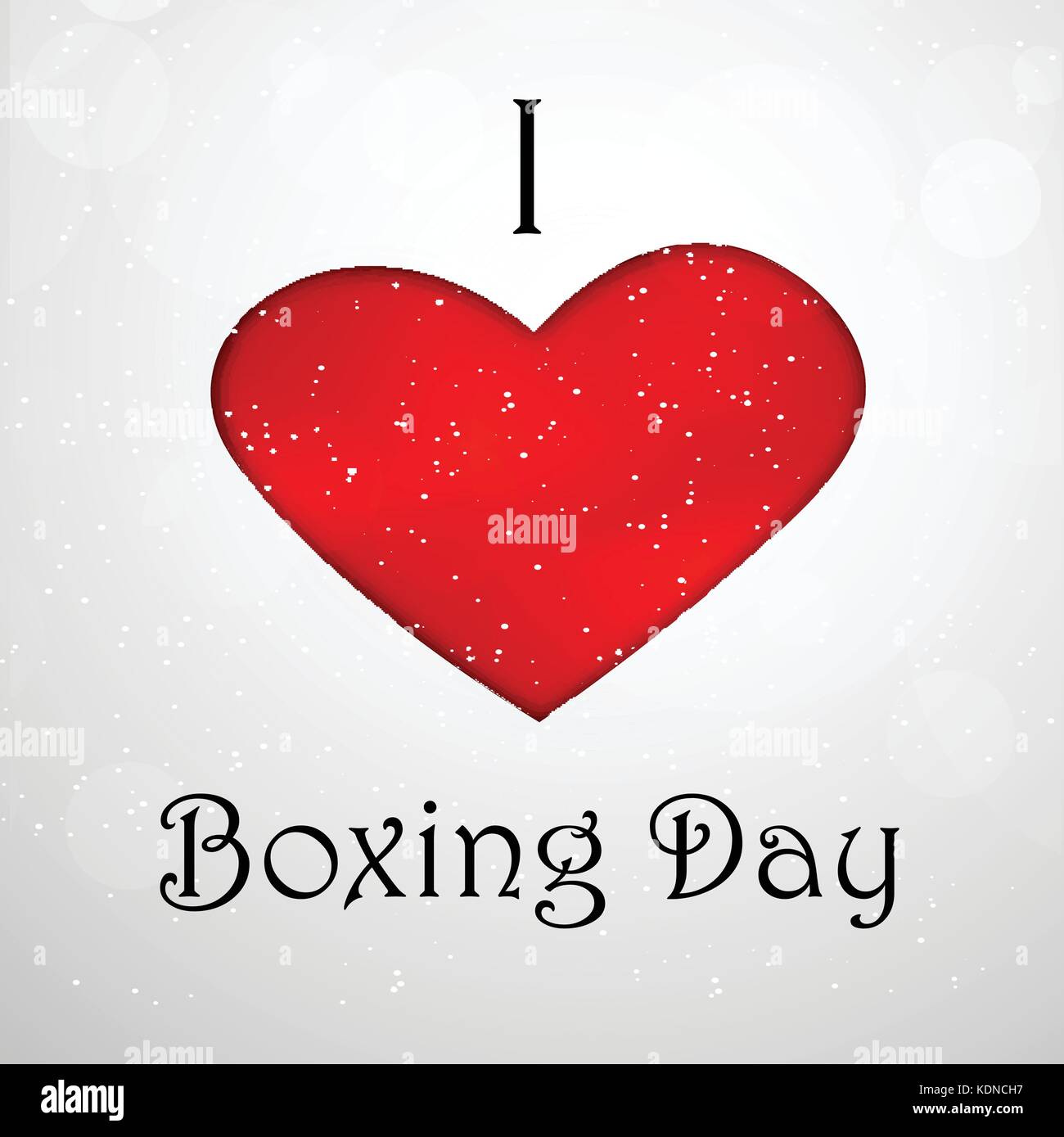 illustration of elements of Boxing Day Background Stock Vector Image