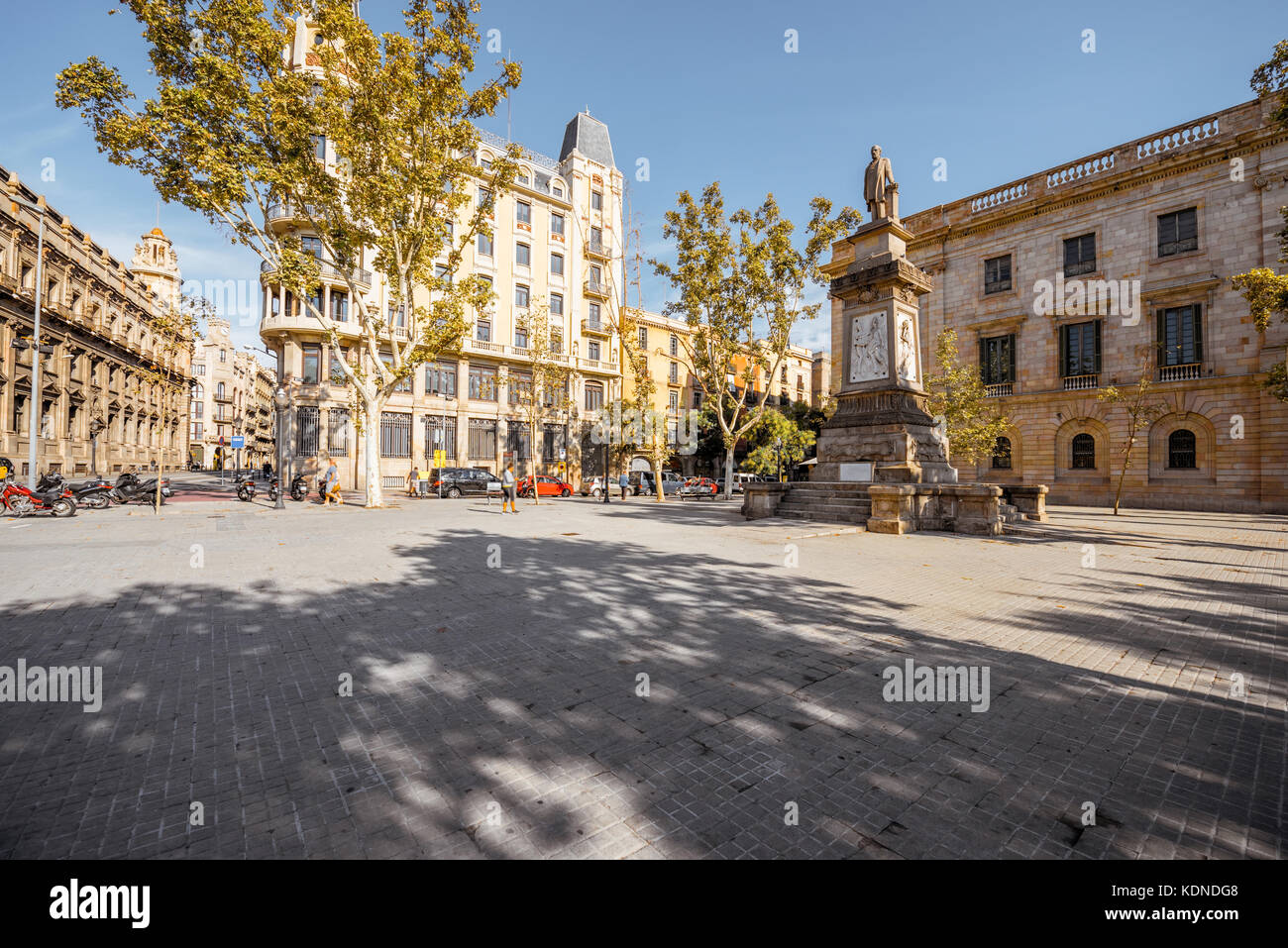 Barcelona city view Stock Photo