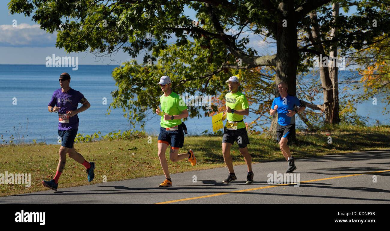 Runners and Pacer in the 14th Annual County Marathon Prince Edward