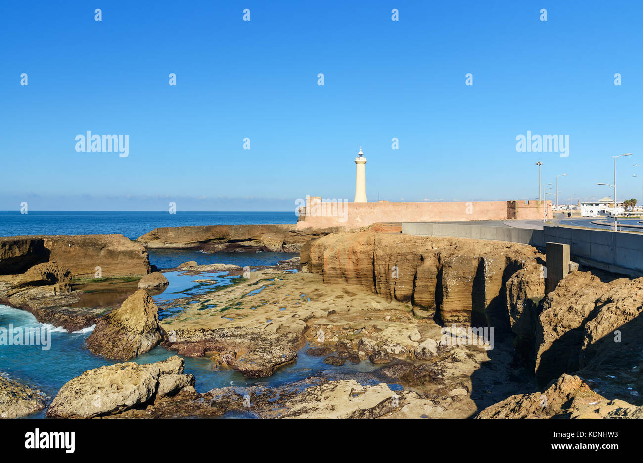 View on Lighthouse of Rabat, Morocco Stock Photo - Alamy