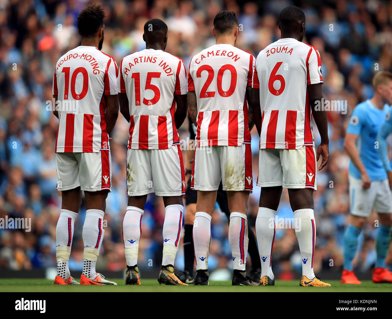 Stoke City S Eric Maxim Choupo Moting Bruno Martins Indi Geoff Stock Photo Alamy