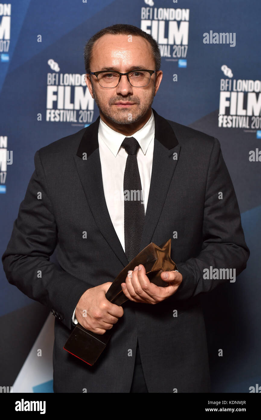 Best Film Competition Winner Andrey Zvyagintsev in the press room at