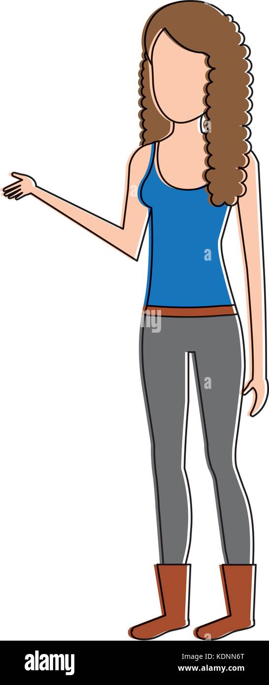 beautiful woman avatar character Stock Vector Image & Art - Alamy