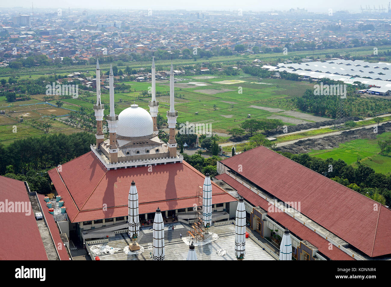 Great Mosque Central Java, Semarang, Central Java, Indonesia Stock Photo