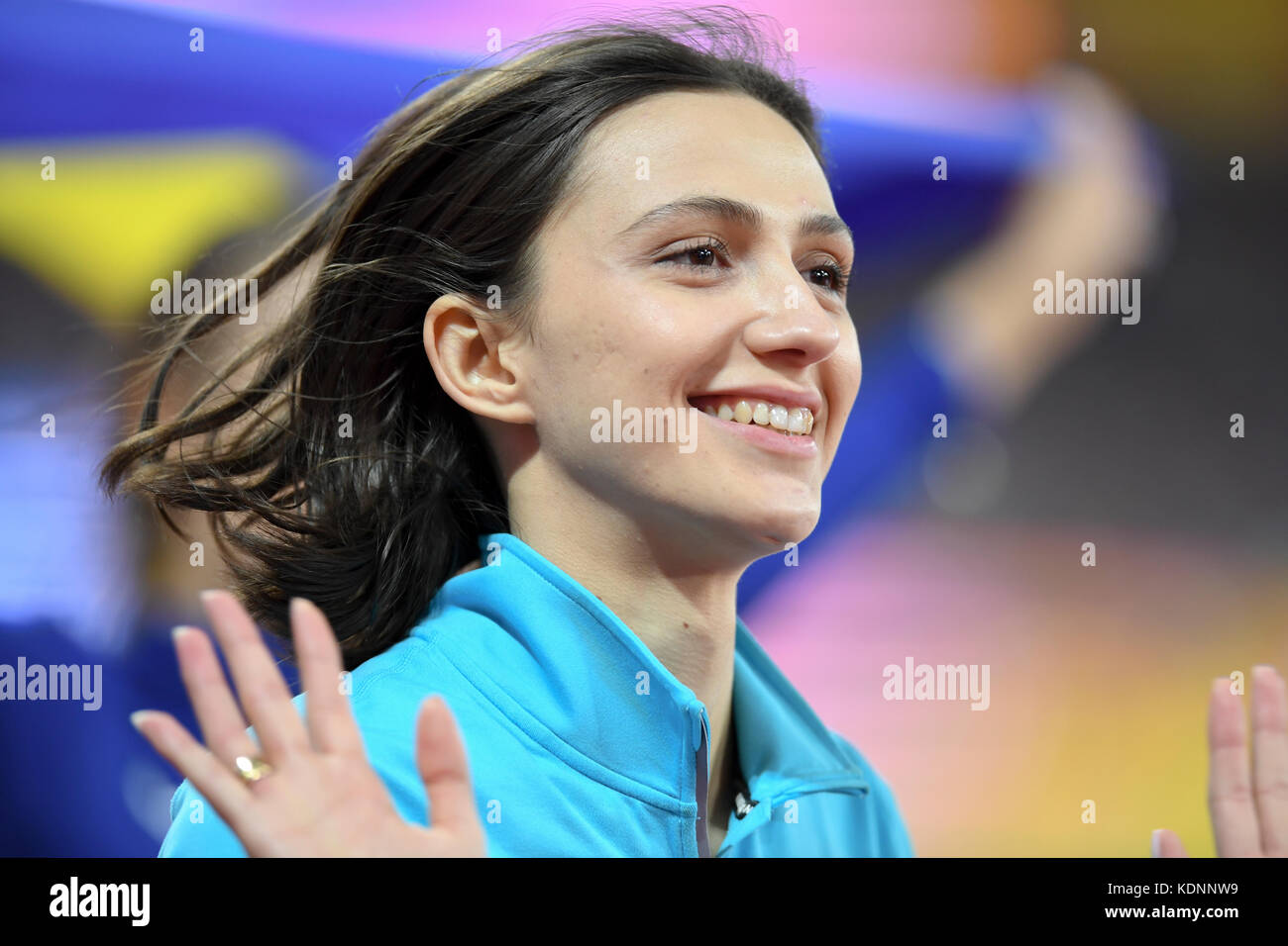 Mariya Lasitskene (Russia) - High Jump Women, Gold Medal. IAAF World Championships London 2017 Stock Photo