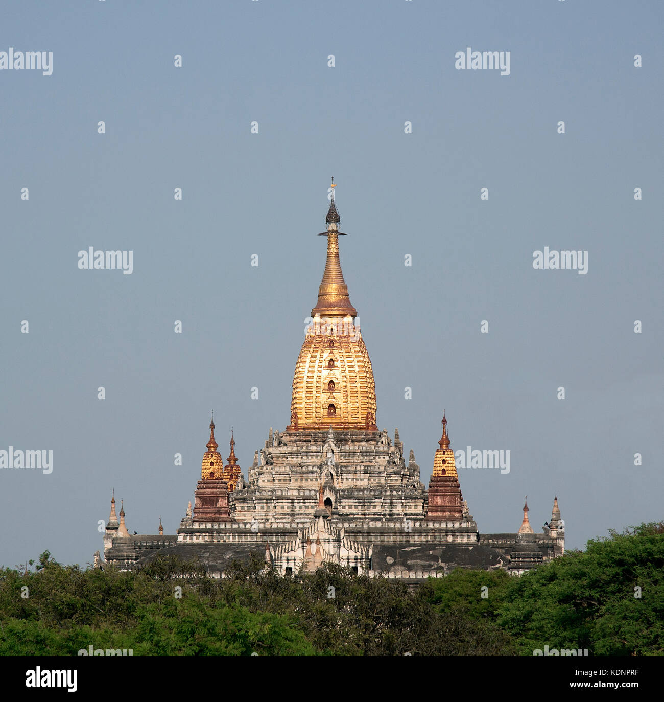 Myanmar, Bagan, Ananda Pahto Stock Photo
