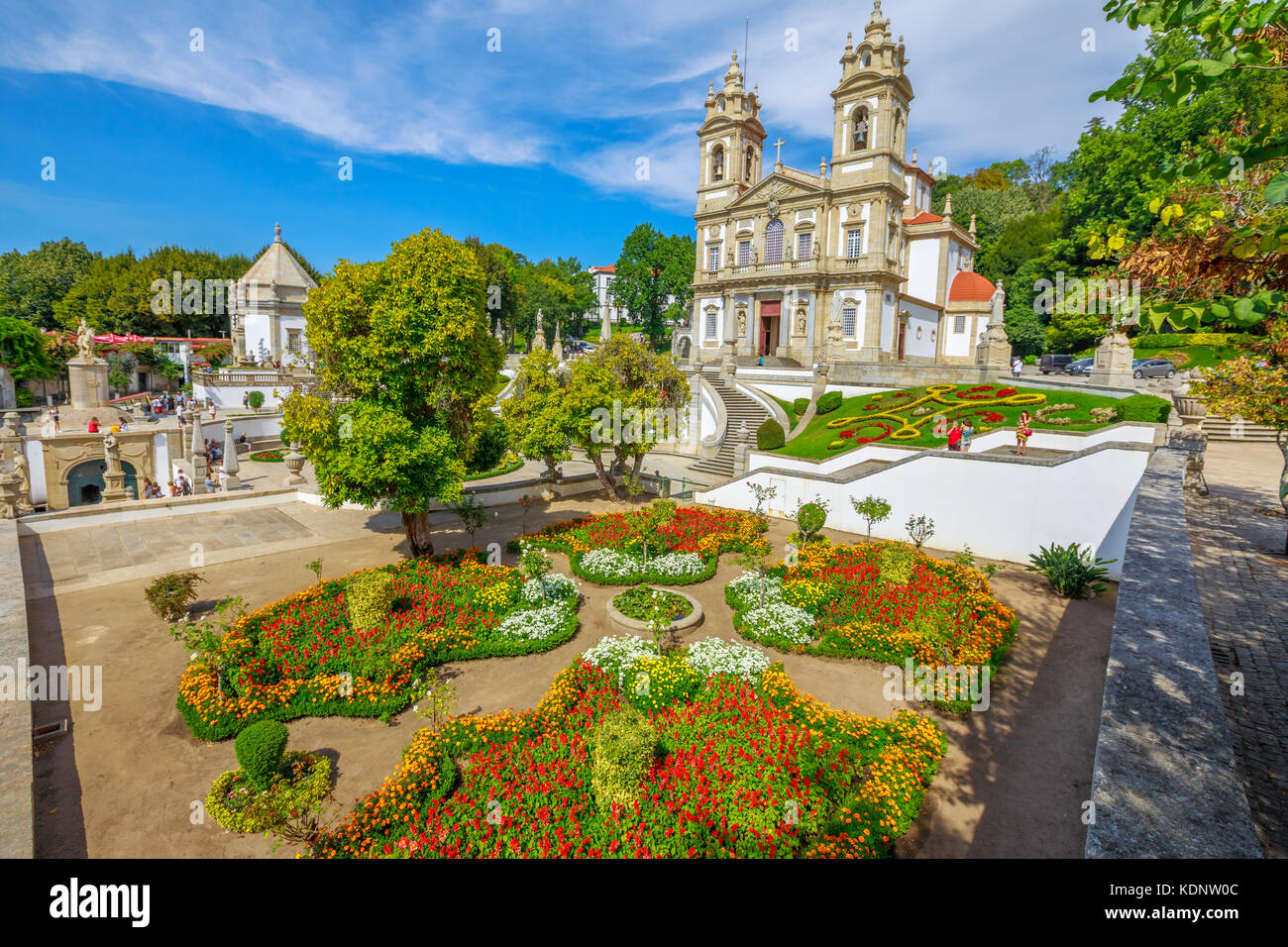 Bom Jesus do Monte Stock Photo Alamy