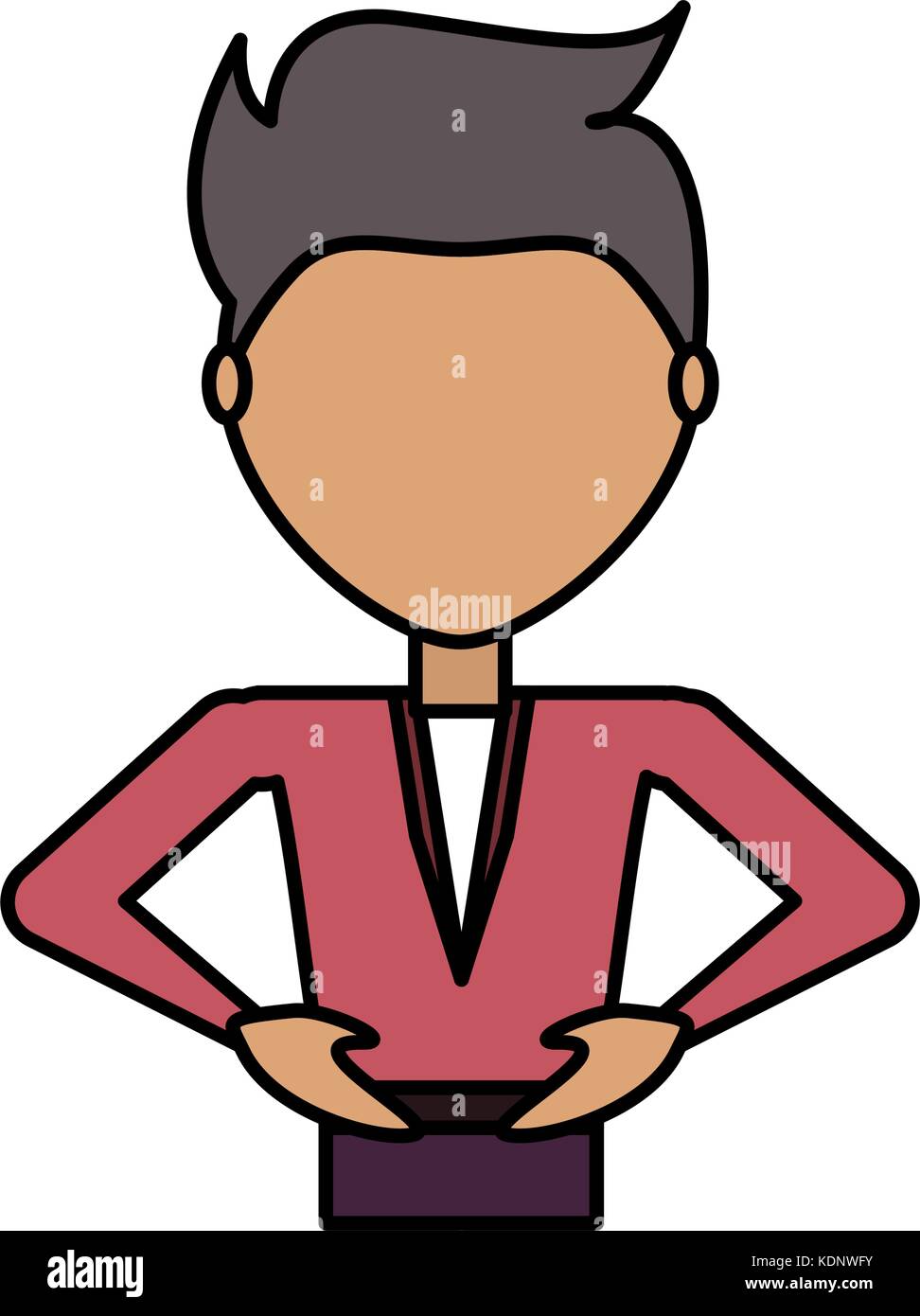 man vector illustration Stock Vector Image & Art - Alamy