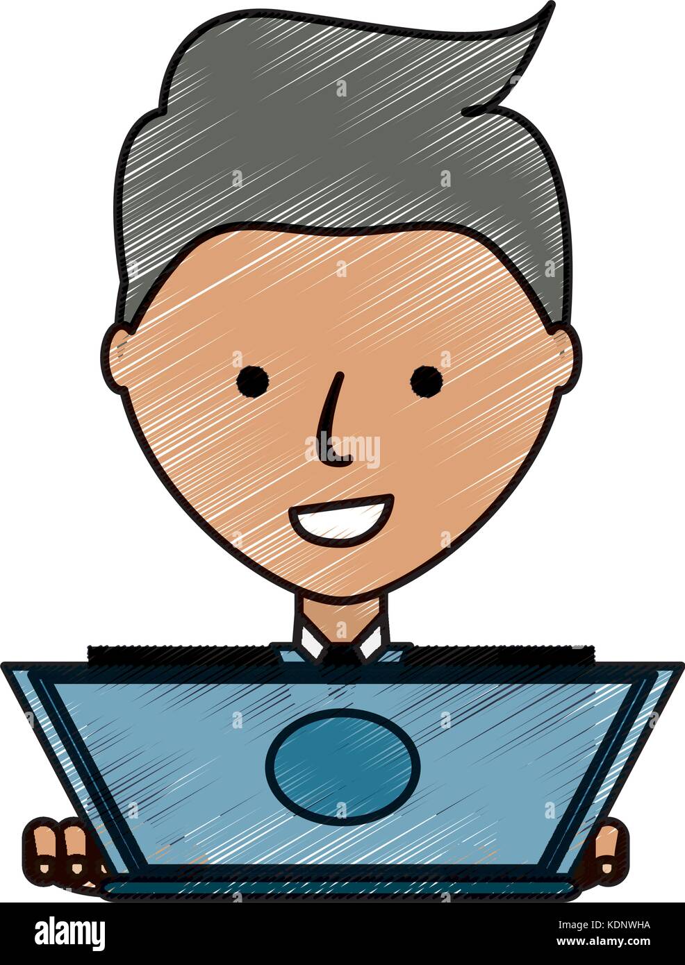 man vector illustration Stock Vector Image & Art - Alamy