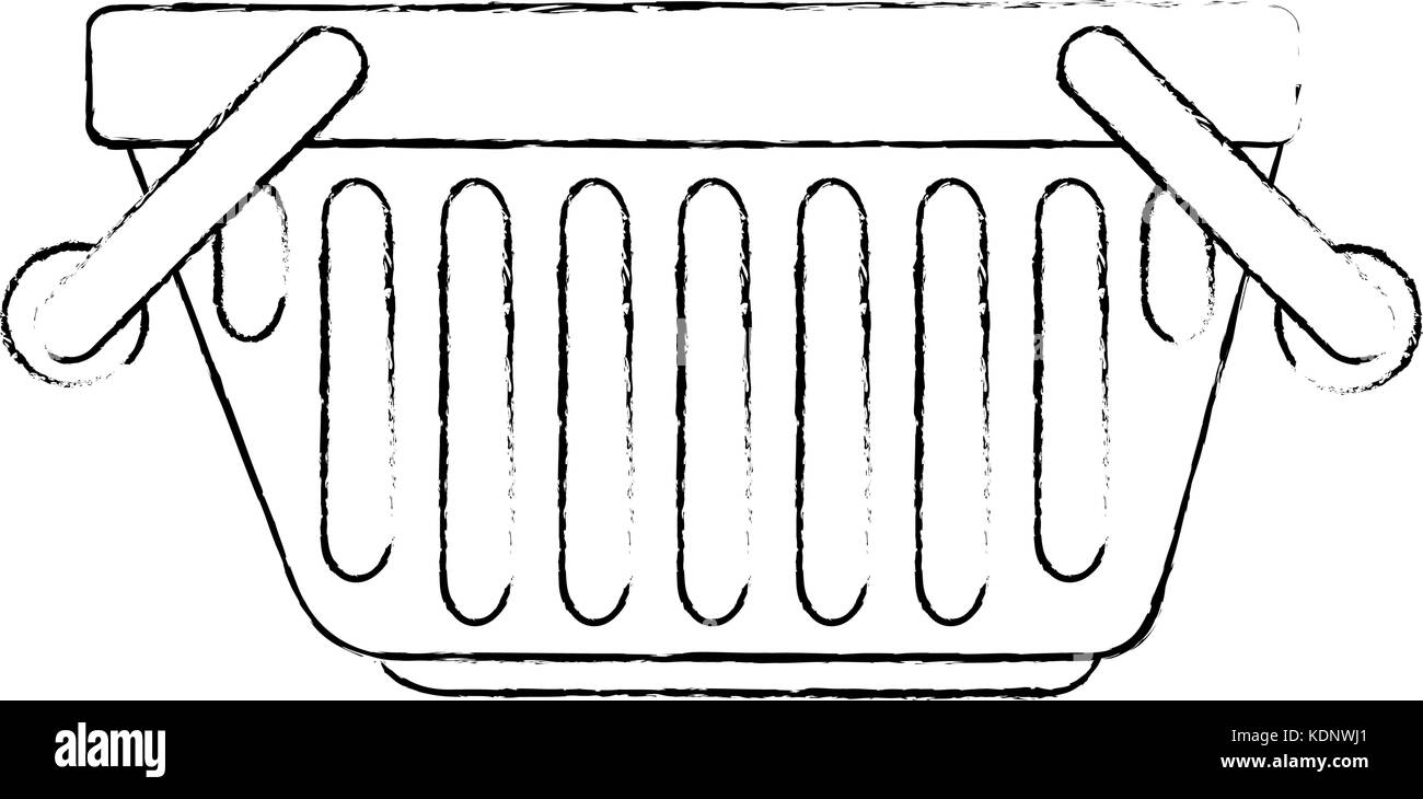 shopping basket isolated icon Stock Vector Image & Art - Alamy