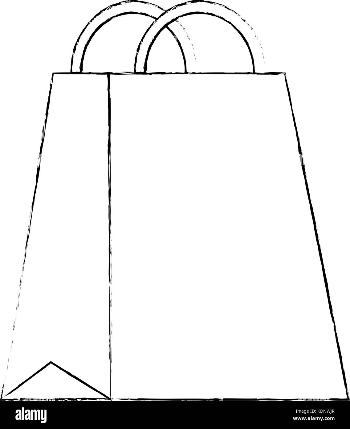 shopping bag isolated icon Stock Vector Image & Art - Alamy