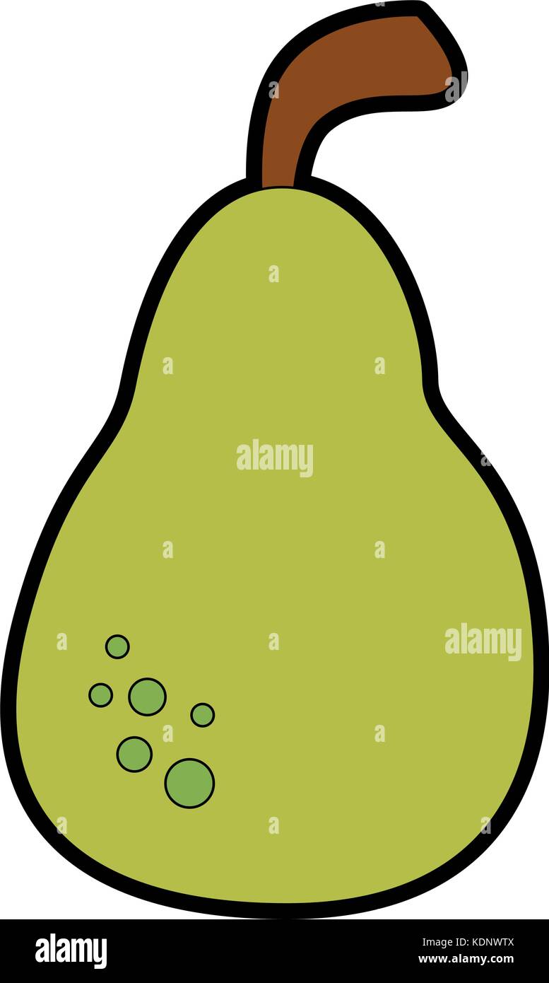 pear fresh fruit icon Stock Vector Image & Art - Alamy