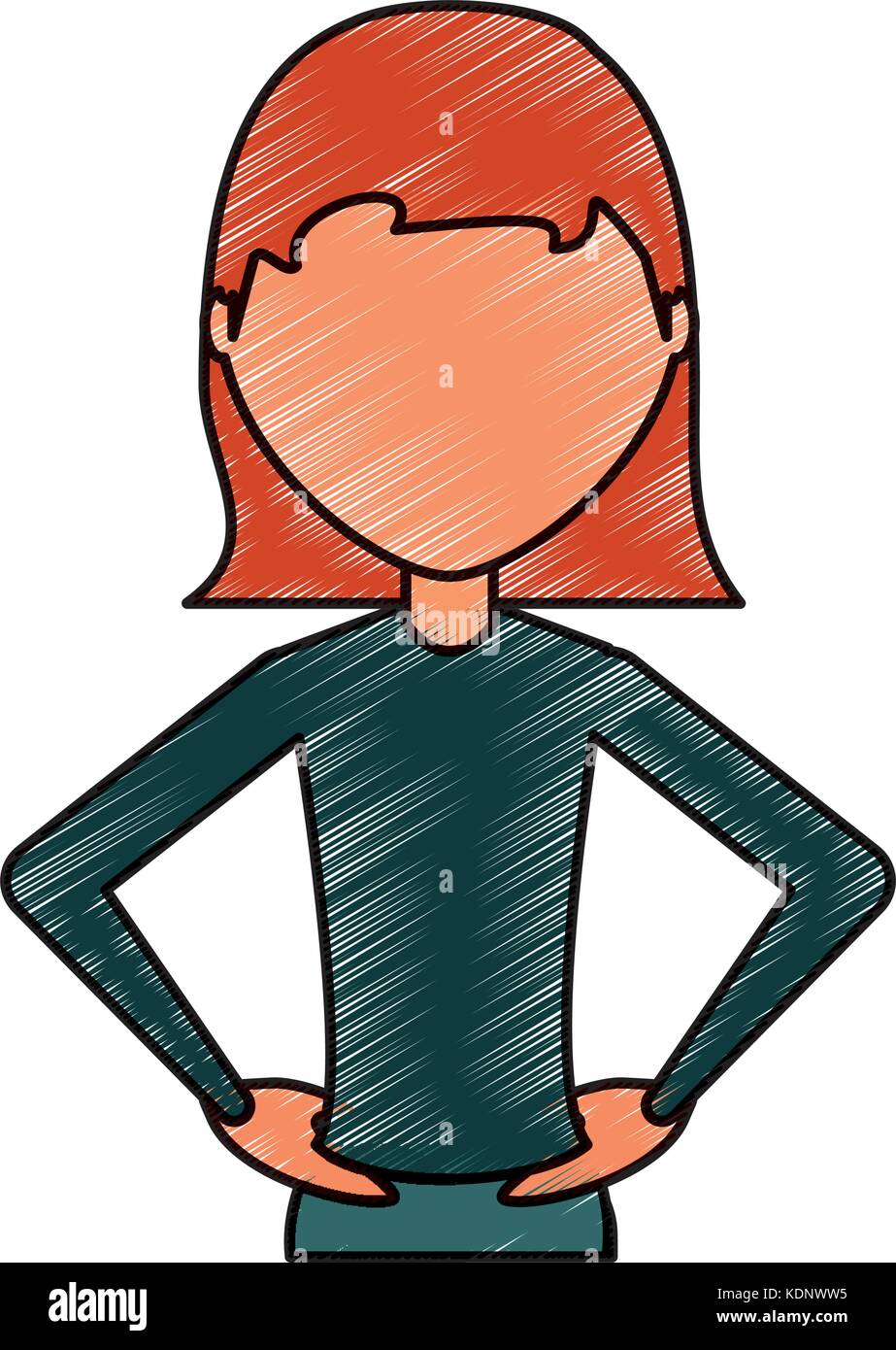 woman vector illustration Stock Vector Image & Art - Alamy