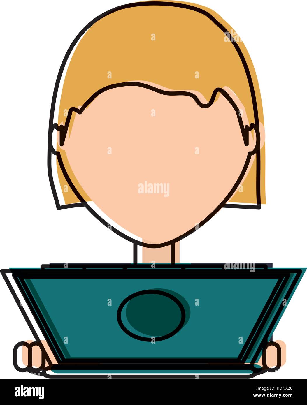 woman vector illustration Stock Vector Image & Art - Alamy