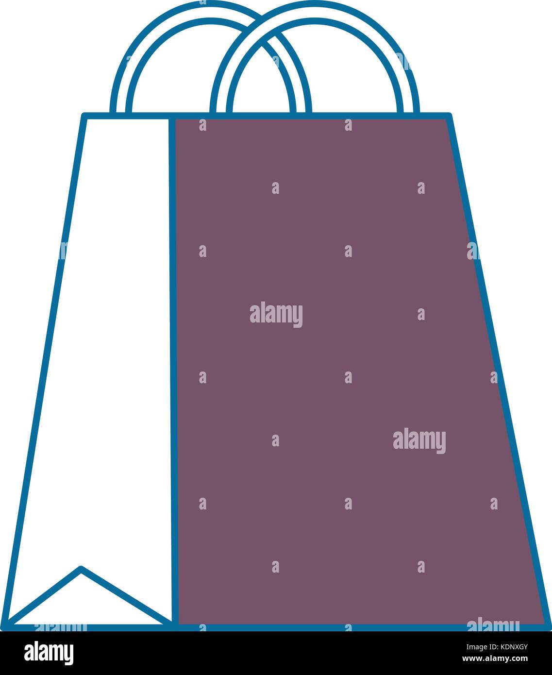 shopping bag isolated icon Stock Vector Image & Art - Alamy