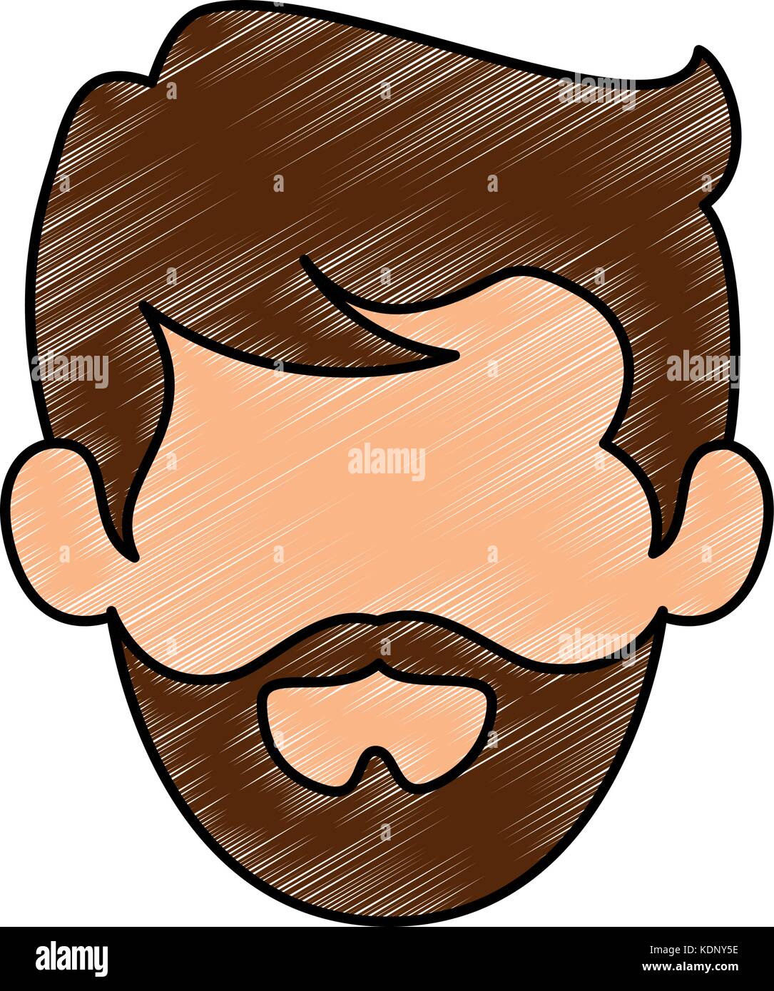 young man head avatar character Stock Vector Image & Art - Alamy