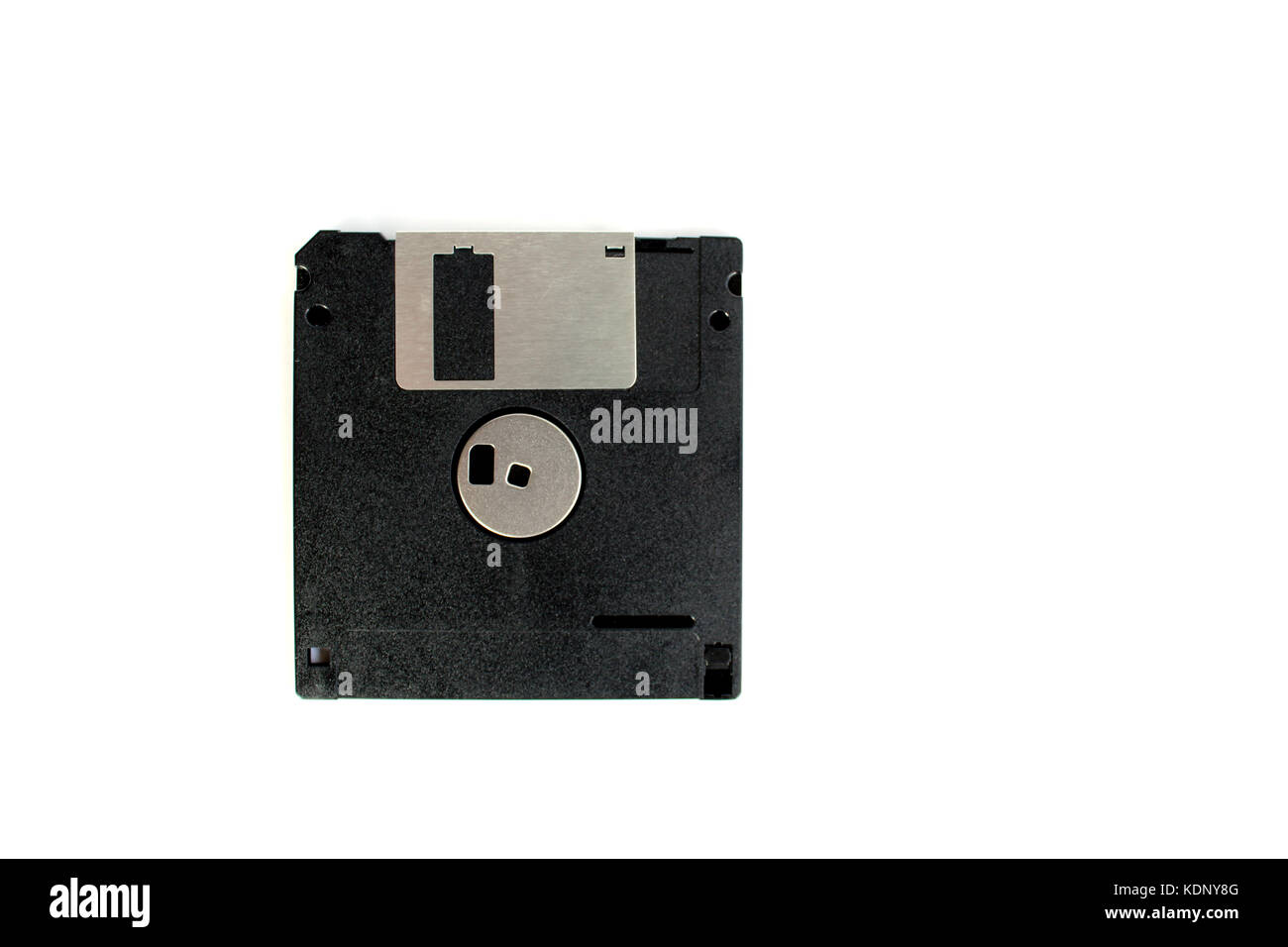 Black floppy disk isolated on white background (back side Stock Photo Alamy