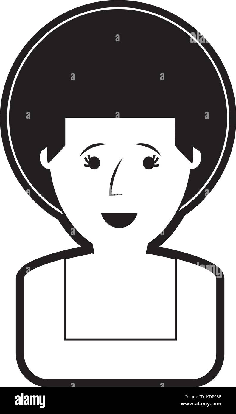 cartoon woman icon Stock Vector Image & Art - Alamy