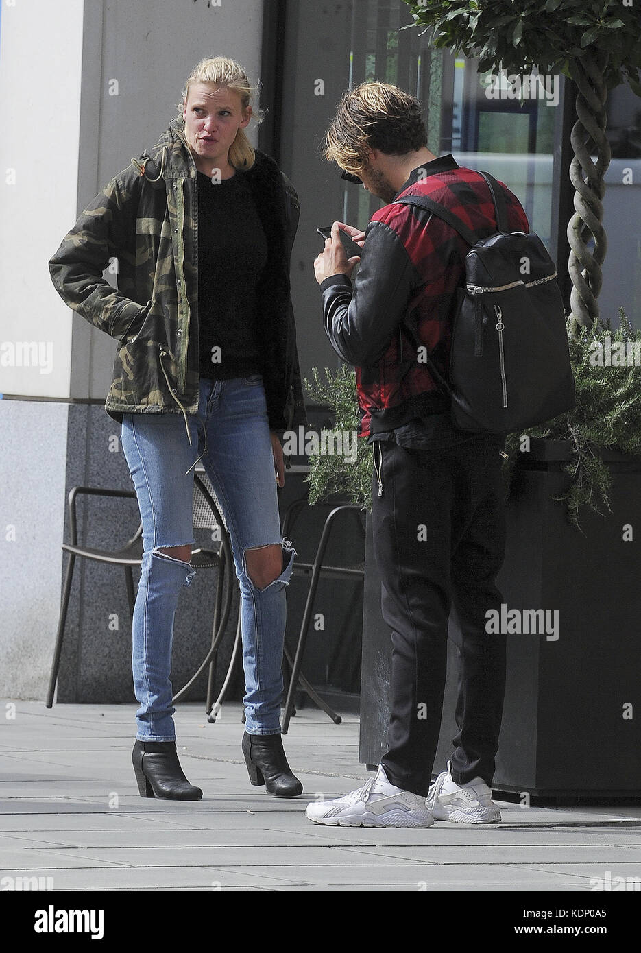 Model Lara Stone seen leaving Fucina restaurant in Marylebone with her current boyfriend after enjoying a bite of lunch  Featuring: Lara Stone Where: London, United Kingdom When: 14 Sep 2017 Credit: WENN.com Stock Photo