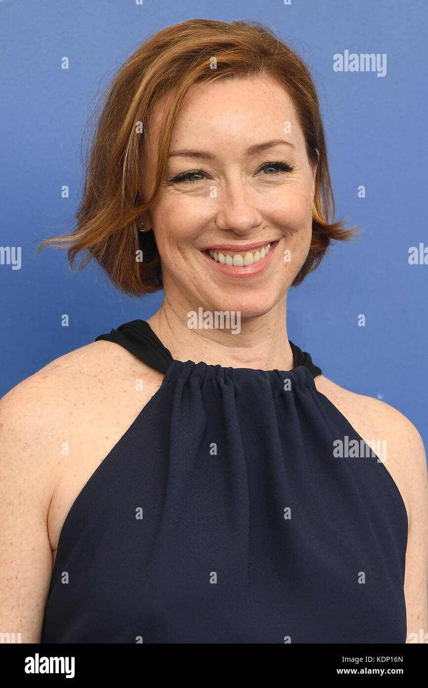 Molly Parker attends the photocall for Wormwood during the 74th Venice