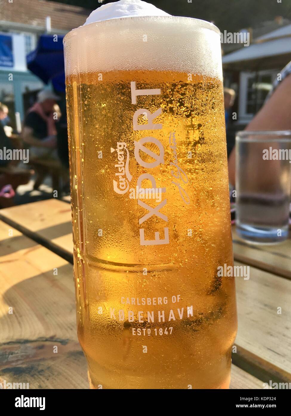 Carlsberg glass hi-res stock photography and images - Alamy